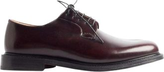 Churchs Klassieke Derby Schoenen - Heren - Nette schoenen - Rood - 40 EU - Leer - Schoenen