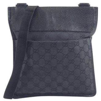 Gucci Pre-owned GG Canvas Shoulder Bag - - Pre-owned - Donna - Nero - ONE SIZE