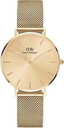 Daniel Wellington Womens DW00100474 Ladies Petite Unitone Gold 32mm Watch - One Size