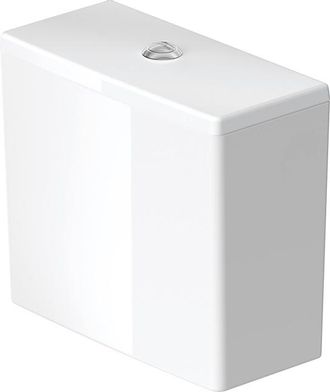 Duravit Me by starck Duoblokreservoir + binnenwerk - met onderaansluiting links 6L - dualflush - wit