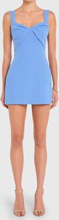 Amanda Uprichard Soho Romper In Atlantic