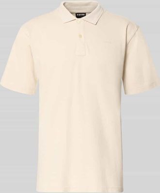 G-Star Regular Fit Poloshirt aus reiner Baumwolle Modell Core in Offwhite, Gr&ouml;&szlig;e XXL