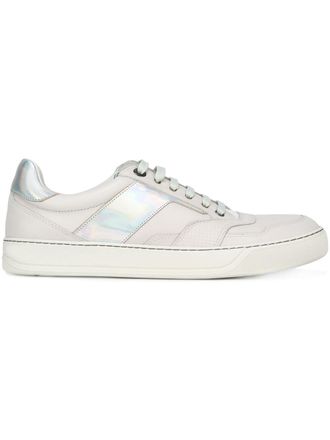 Lanvin iriserende paneel sneakers - Grijs