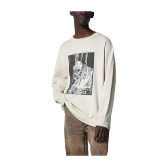 Our Legacy Sweatshirts, male, Beige, Size: L Slack Sweatshirt