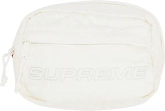 SUPREME Denim Mini Shoulder Bag White FW25B6-WHITE