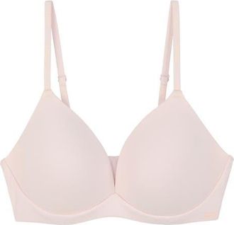 DKNY Wireless T-Shirt Bra in Pearly Pink at Nordstrom, Size 36D