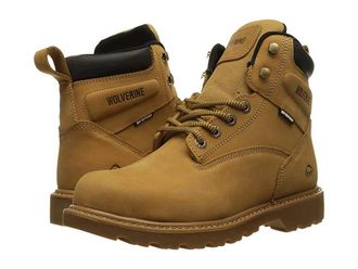 Wolverine Floorhand Steel Toe Mens Work Boots Wheat : 10.5 D - Medium, Leather