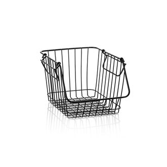 TFT Home Furniture KAI stackable basket, black