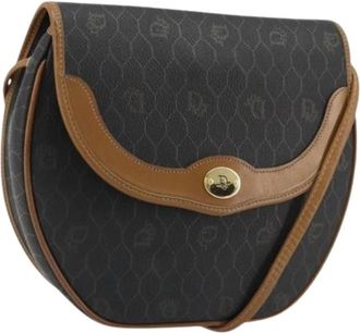Dior Pre-owned Cross Body Bags, female, Black, Size: ONE SIZE Pre-owned Vintage Shoulder Bag