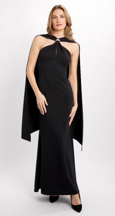 Joseph Ribkoff Elegant Sleeveless Formal Sheath Dress In Black