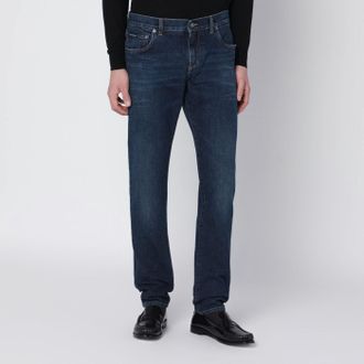 Dolce & Gabbana Jeans skinny blu