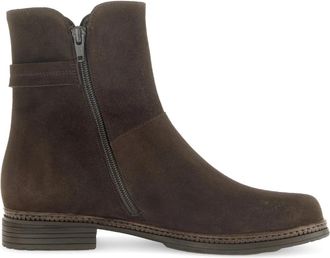Gabor Elegante su&egrave;de enkellaars - Dames - Enkellaarsjes - Bruin - 35 EU - Su&egrave;de - Schoenen