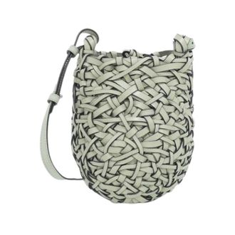 Loewe Bolso de mano tipo cesta Pre-owned - Pre-owned - Mujer - Verde - ONE SIZE