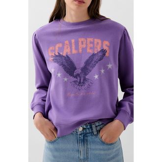 Scalpers Sceagle Sweater in Purple at Nordstrom, Size X-Small Eu