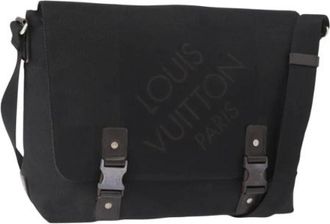 Louis Vuitton Pre-owned Cross Body Bags, female, Black, Size: ONE SIZE Pre-owned Leather louis-vuitton-bags