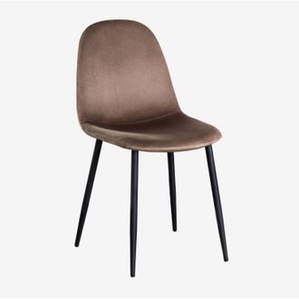 Sklum Pack De 2 Sillas De Comedor Glamm Sklum Negro