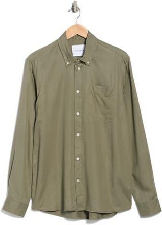 Les Deux Regular Fit Button-Down Shirt in Lichen Green at Nordstrom Rack, Size Xx-Large