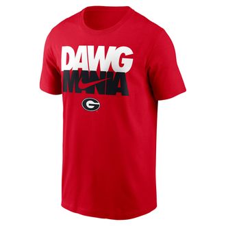 Nike Georgia Campus Local Madness Nike Mens College T-Shirt in Red | N19965NNGB-U4C