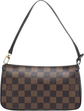 Louis Vuitton Pre-owned Shoulder Bags, female, Brown, Size: ONE SIZE Pre-owned Navona Shoulder Bag
