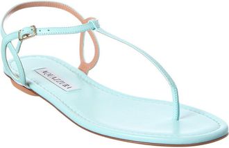 Aquazzura Almost Bare Leather Sandal