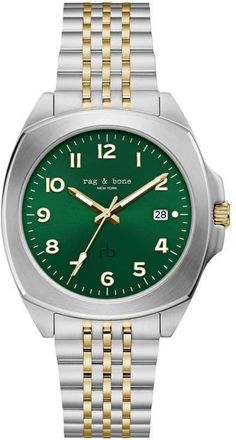 Rag & Bone Bleeker Bracelet Watch, 40mm in Two Tone at Nordstrom