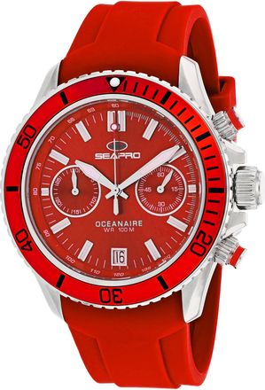 Seapro Thrash Red Dial Mens Watch SP0336