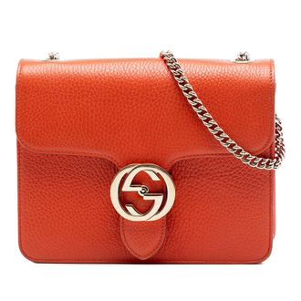 Gucci Pre-owned Gucci Small Dollar Calfskin Interlocking G Crossbody Ladies ML8PY78OOV4JS53L
