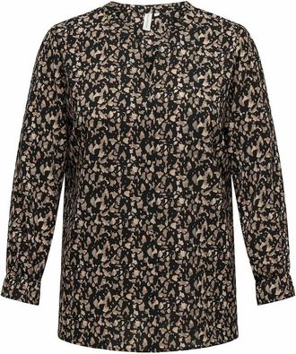 Only Carmakoma Bedrukte blouse met lange mouwen