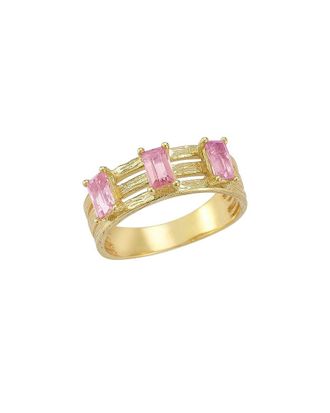 I.Reiss Company 14K 0.93 Ct. Tw. Rose Quartz Cocktail Ring