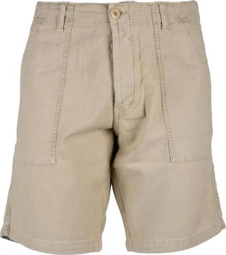 CHESAPEAKE'S S Bermuda - Heren - Korte Broeken - Beige - W34 - Katoen - Korte Broeken
