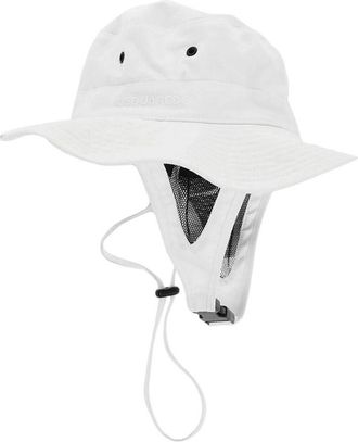 Dsquared2 White Solid Bucket Hat