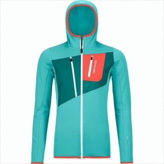 Ortovox Fitted Long-Sleeve Hooded Top With Color-Block Design
