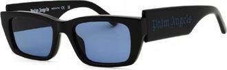 Palm Angels Unisex Black Rectangular Sunglasses PERI002PALM 1045
