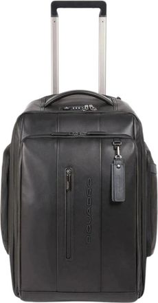 Piquadro Donna, Suitcases, Nero, Taglia unica, new