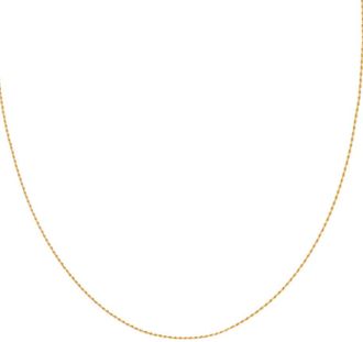 Astrid & Miyu Rope Chain 18k Gold-plated Necklace - One Size