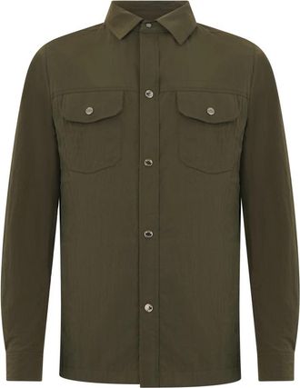 Moorer Technische Jas - Heren - Zomerjassen - Groen - M - Polyester - Jassen