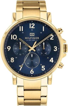 Tommy Hilfiger Accessoires, Heren, Geel, ONE Size, Daniel Horloge