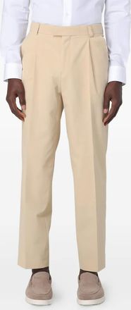 HUGO BOSS Pantaloni con pieghe frontali - Toni neutri