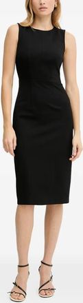 Marciano Mouwloze midi-jurk met rits - Zwart