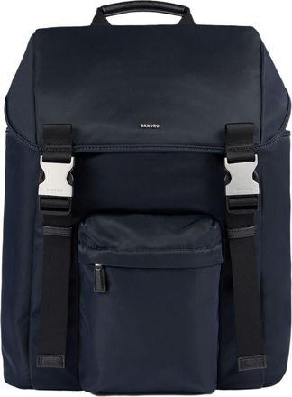 Sandro Nylon backpack in Navy Blue at Nordstrom, Size Medium