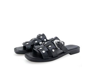 Aerosoles ST.Marks Womens Sandals Black Leather : 10.5 M, Leather/Rubber