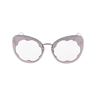 Ferragamo Sunglasses, female, Purple, Size: 63 MM AMO Flowerful Sunglasses