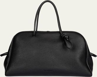 Jacquemus Mens Le Grand Turismo Leather Bowling Bag