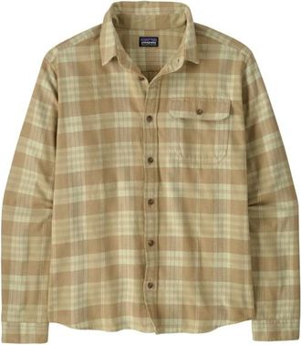 Patagonia L/S LW Fjord Flannel Shirt Hemd f&uuml;r Herren | beige