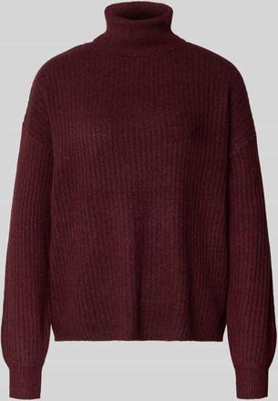 b.young B.Young Strickpullover mit Rollkragen Modell Onema in Dunkelrot, Größe XXL