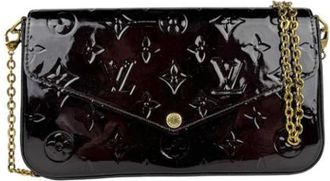 Louis Vuitton Pre-owned Shoulder Bags, female, Purple, Size: ONE SIZE Pre-owned Canvas louis-vuitton-bags