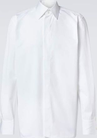 Saint Laurent Cassandre cotton poplin shirt