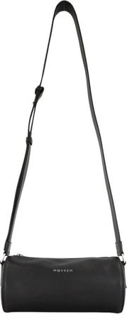 Alexander McQueen Roller Small Crossbody - Heren - Schoudertassen - Zwart - ONE Size - Leer - Tassen