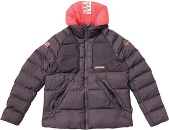 Napapijri Marineblauwe Stijlvolle Jas - Heren - Winterjassen - Bruin - 2XL - Polyester - Jassen