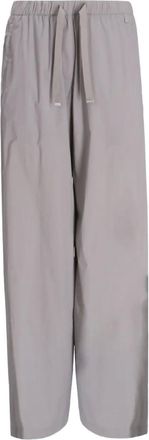 Herno Broek met trekkoord - Grijs